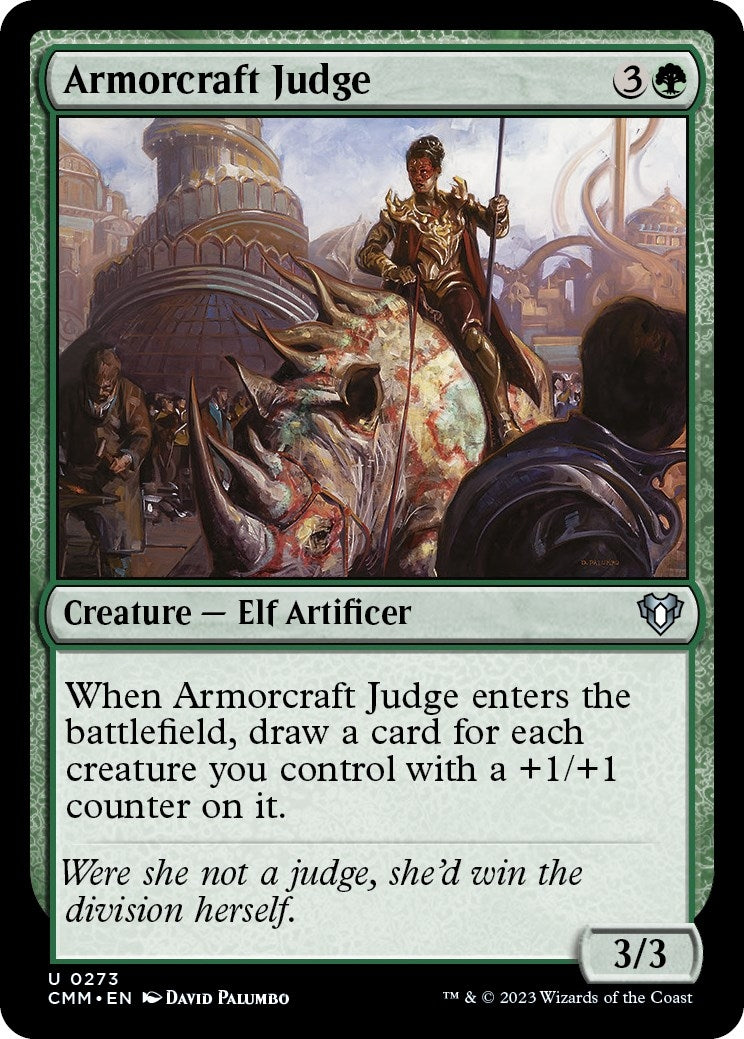Armorcraft Judge (273) [CMM] - MTG Single