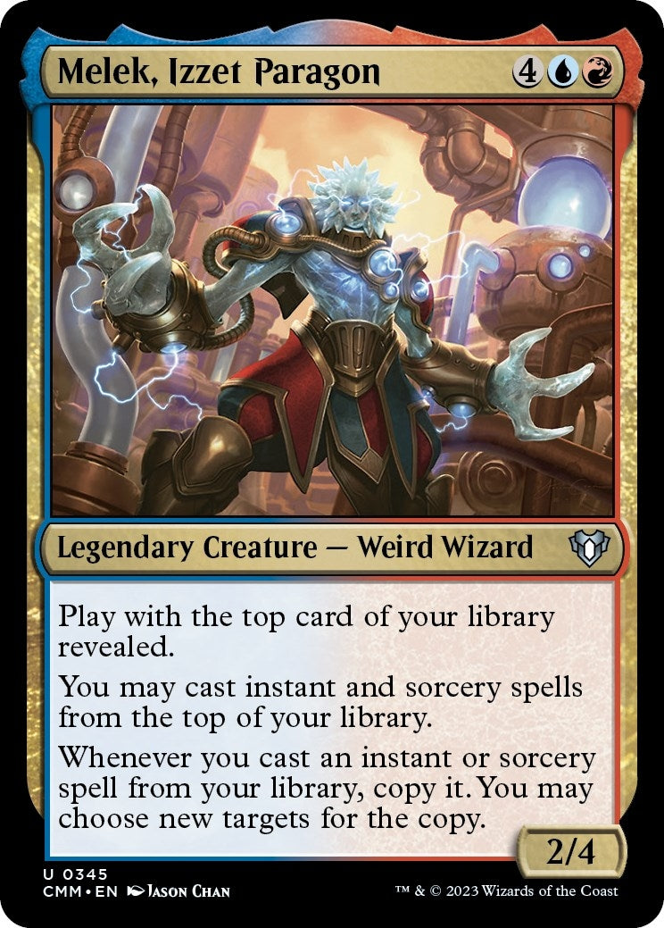 Melek Izzet Paragon (345) [CMM] - MTG Single