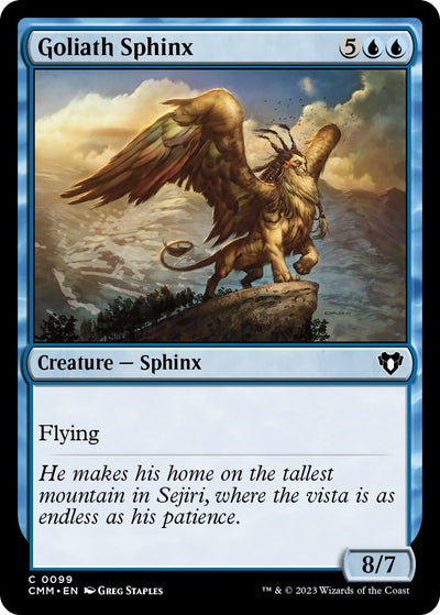 Goliath Sphinx (99) [CMM]