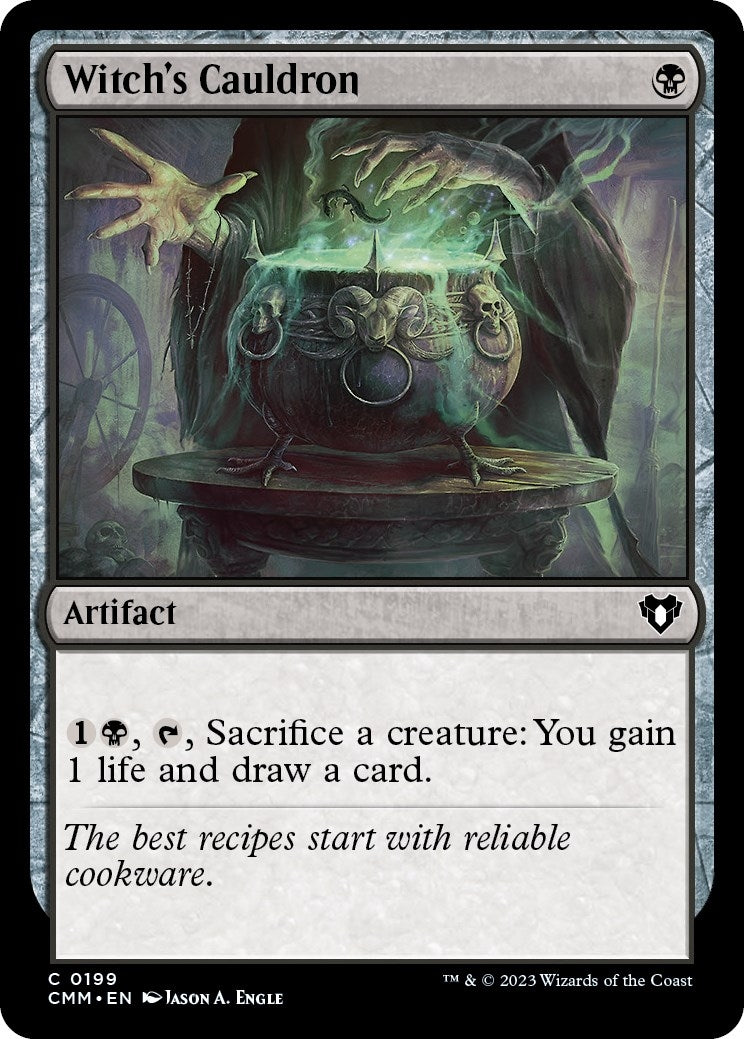 Witch’s Cauldron (199) [CMM] - MTG Single