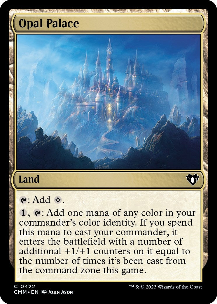 Opal Palace (422) [CMM] - MTG Single