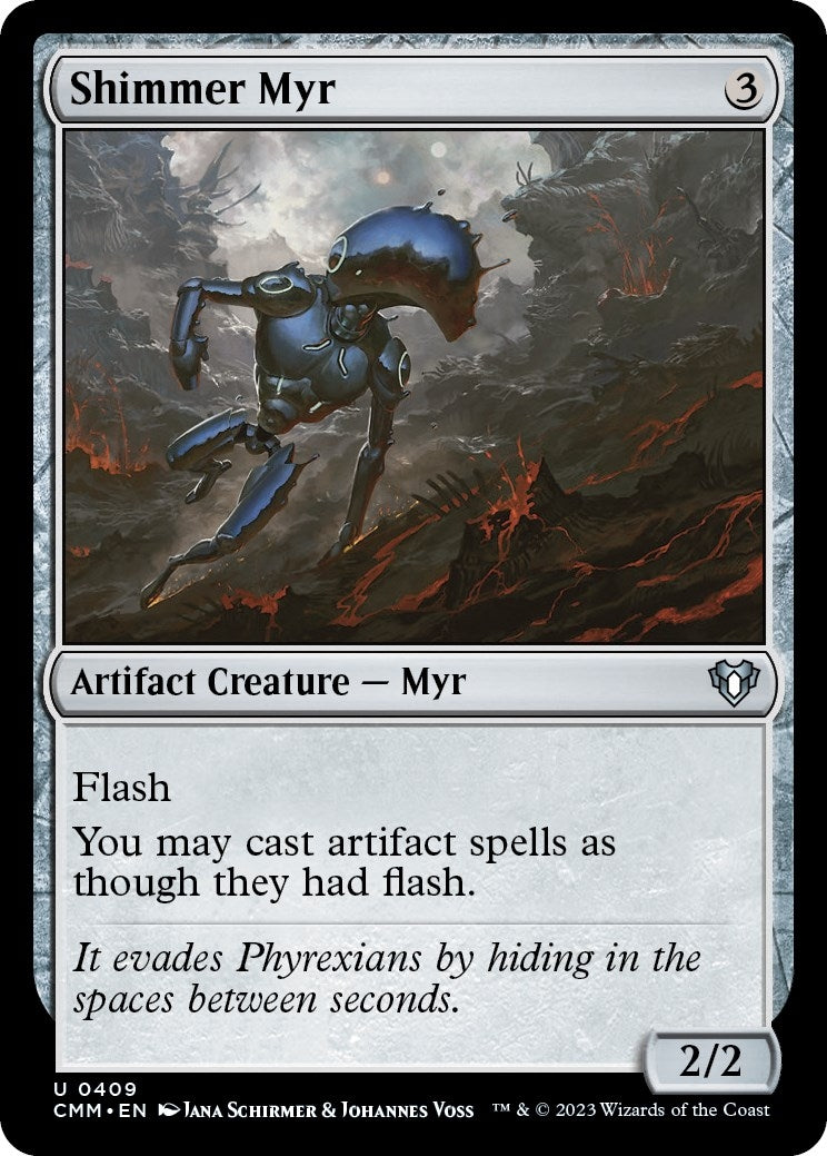 Shimmer Myr (409) [CMM] - MTG Single