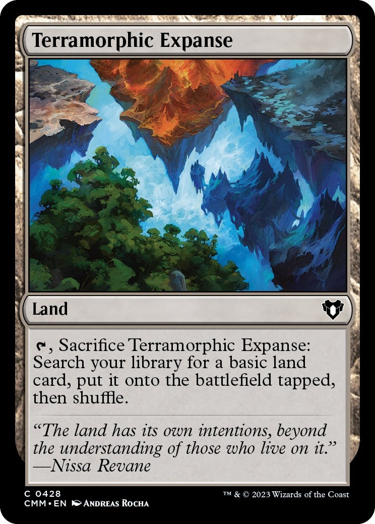 Terramorphic Expanse (428) [CMM] - MTG Single