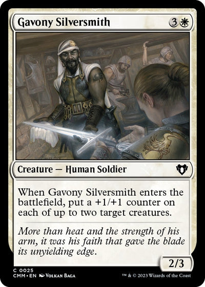 Gavony Silversmith (25) [CMM]