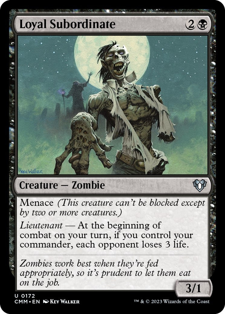 Loyal Subordinate (172) [CMM] - MTG Single