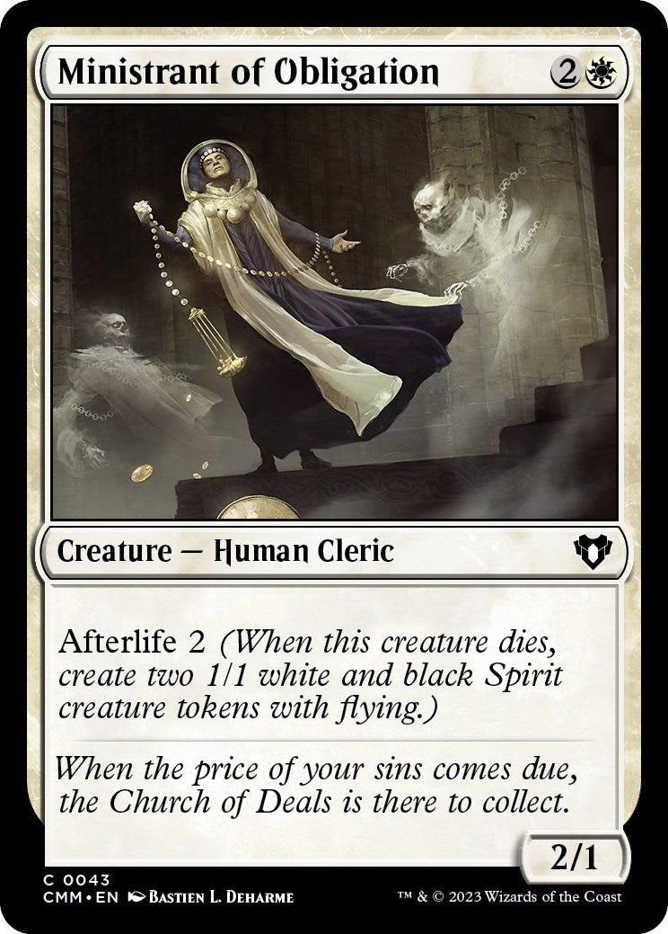 Ministrant of Obligation (43) [CMM] - MTG Single