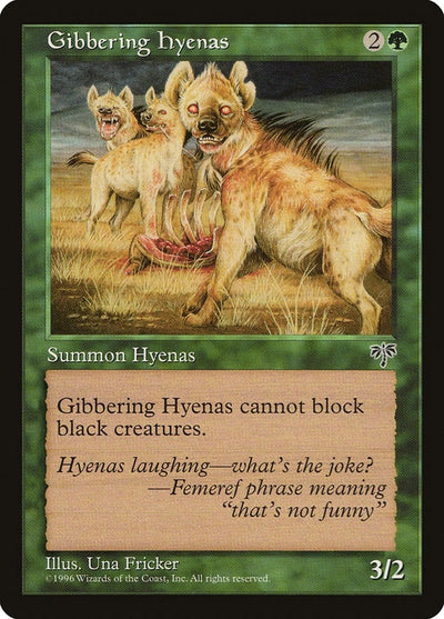 Gibbering Hyenas [MIR]