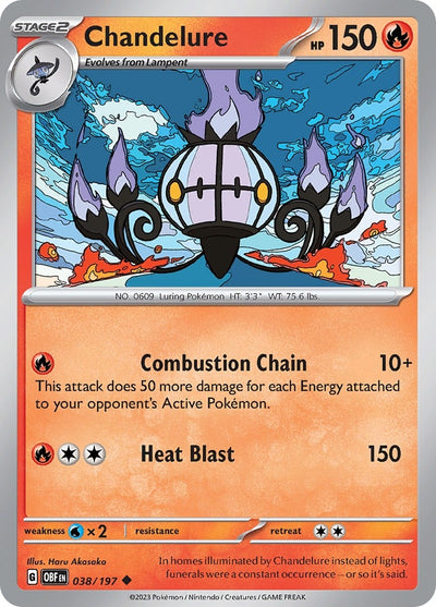 Chandelure (038/197) (OBF)