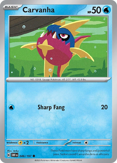 Carvanha (046/197) (OBF)