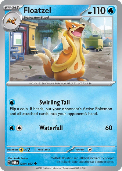 Floatzel (049/197) (OBF)