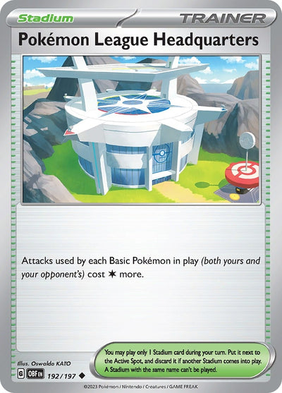 Pokemon League Headquarters (192/197) (OBF)