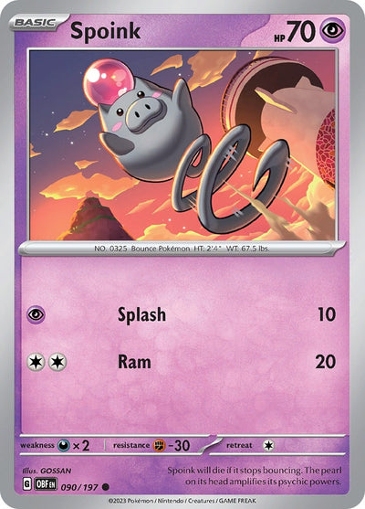 Spoink (090/197) (OBF)