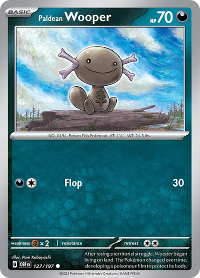 Paldean Wooper (127/197) (OBF)