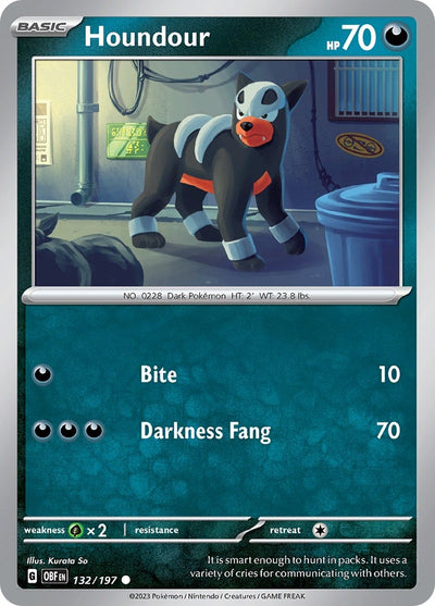 Houndour (132/197) (OBF)