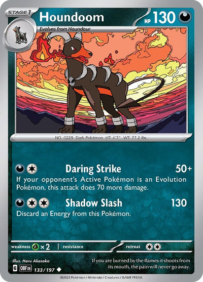 Houndoom (133/197) (OBF)