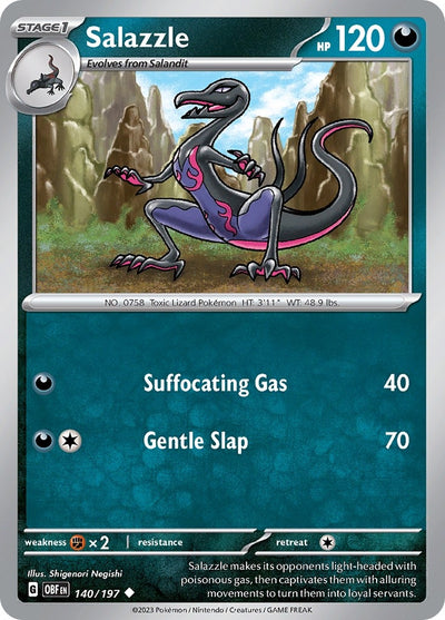 Salazzle (140/197) (OBF)