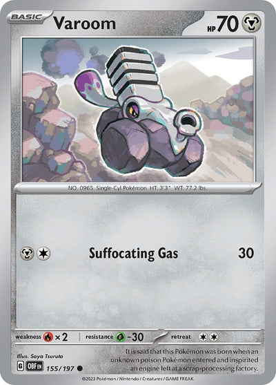 Varoom (155/197) (SV03: Obsidian Flames)