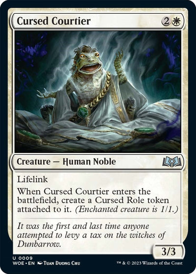 Cursed Courtier (9) [WOE]