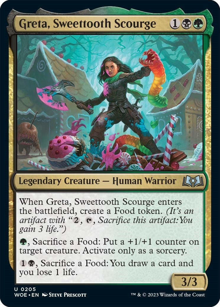 Greta Sweettooth Scourge (205) [WOE] - MTG Single