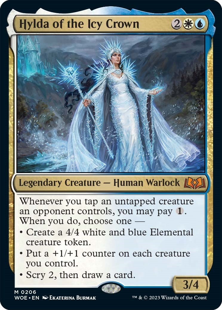 Hylda of the Icy Crown (206) [WOE] - MTG Single