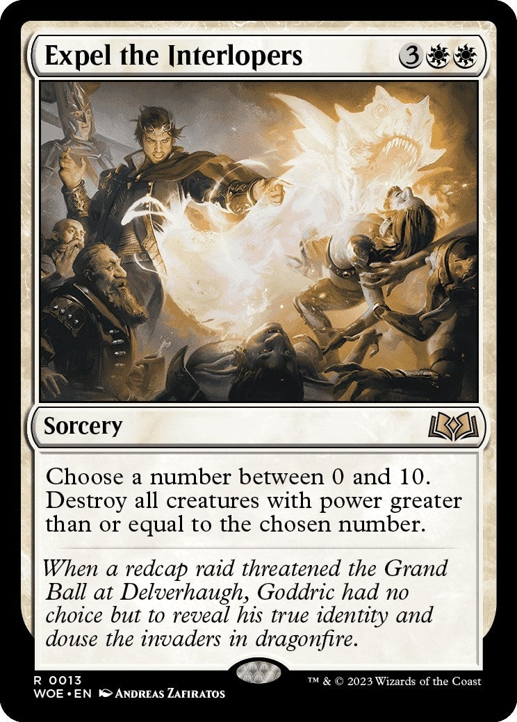 Expel the Interlopers (13) [WOE] - MTG Single