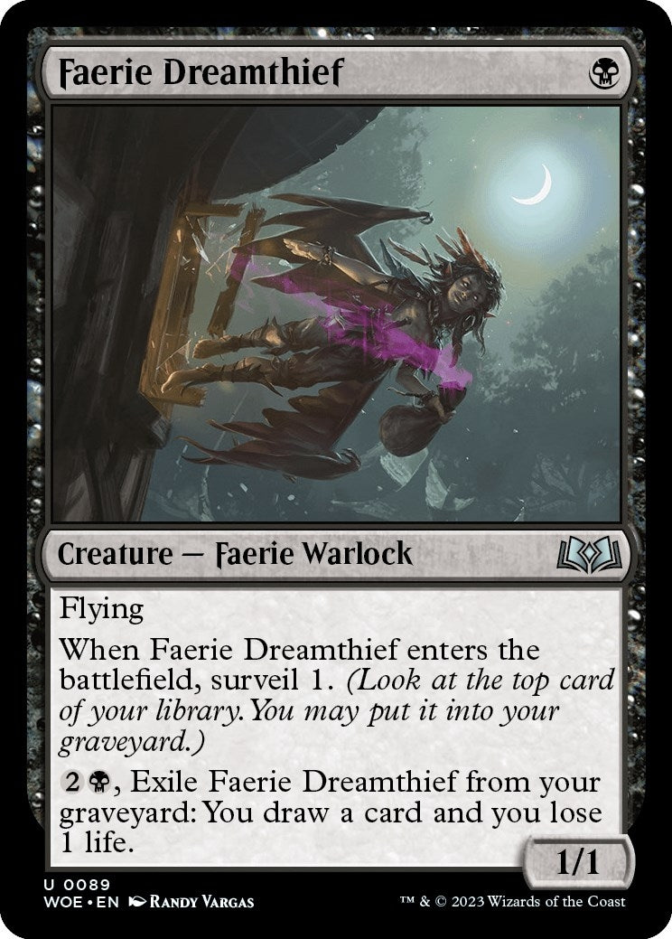 Faerie Dreamthief (89) (Wilds of Eldraine)