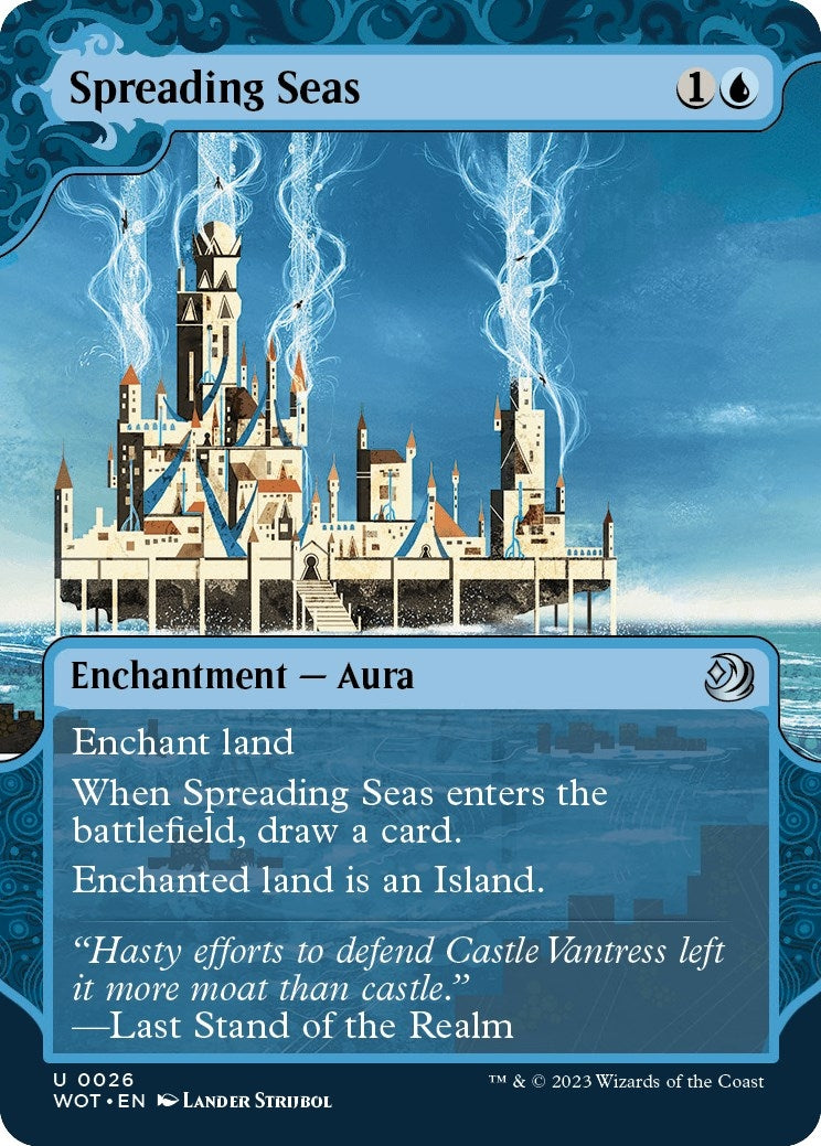 Spreading Seas (26) [WOT] - MTG Single