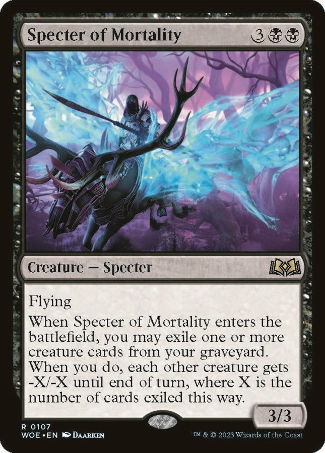 Specter of Mortality (107) [WOE] - MTG Single
