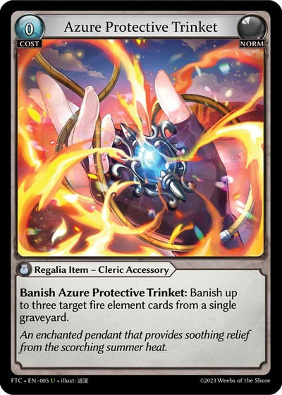 Azure Protective Trinket (5) (FTC)