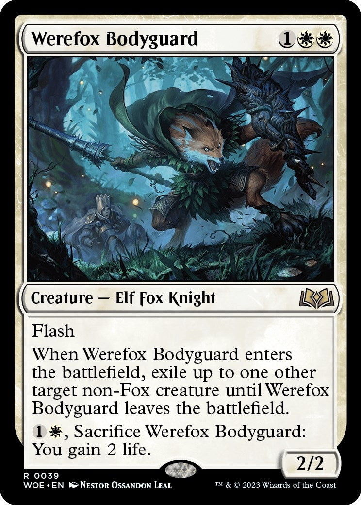 Werefox Bodyguard (39) [WOE] - MTG Single