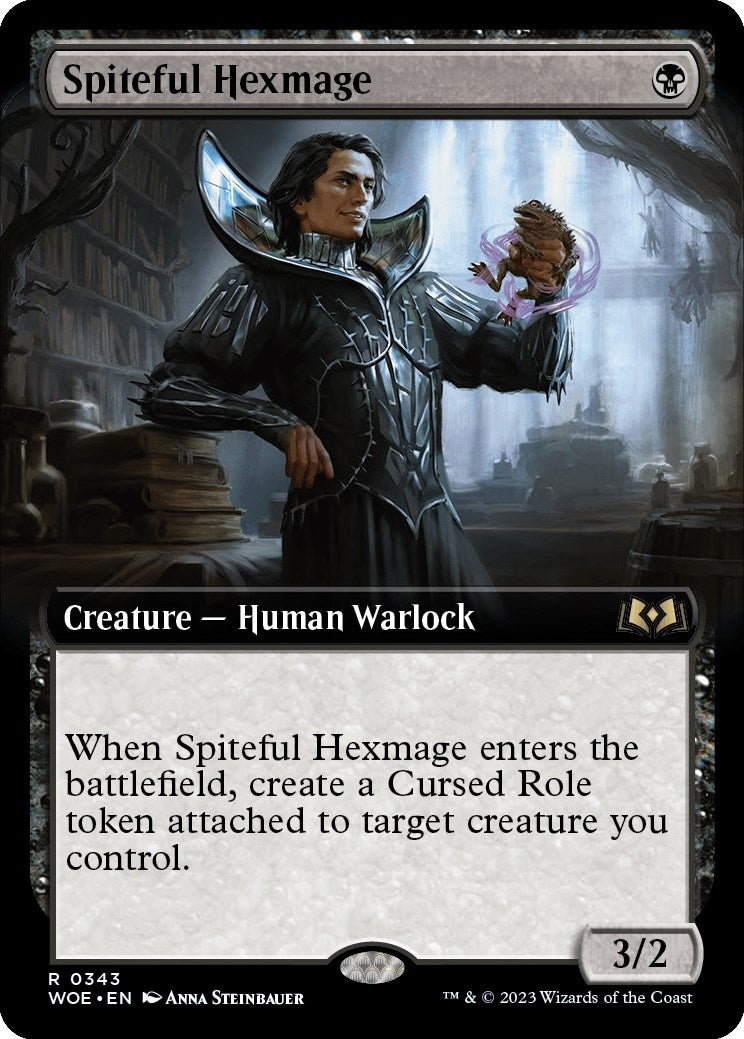 Spiteful Hexmage (Extended Art) (343) [WOE] - MTG Single