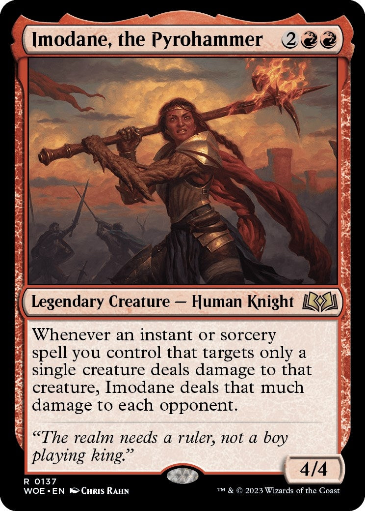 Imodane the Pyrohammer (137) [WOE] - MTG Single