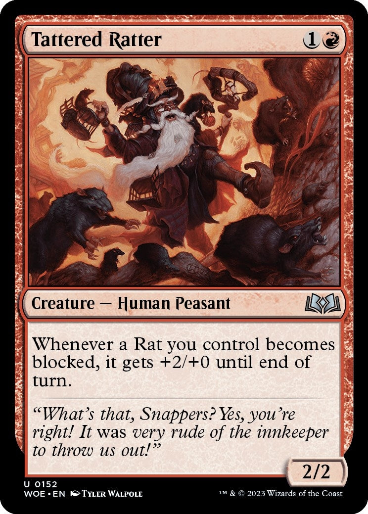 Tattered Ratter (152) [WOE] - MTG Single