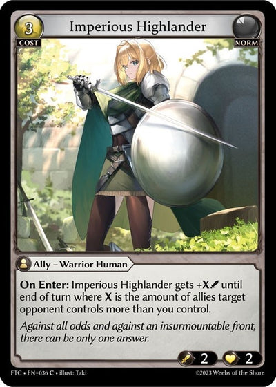 Imperious Highlander (36) (FTC)