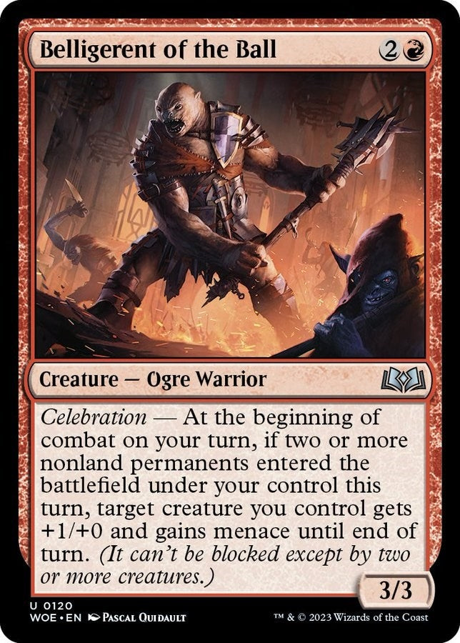 Belligerent of the Ball (120) [WOE] - MTG Single