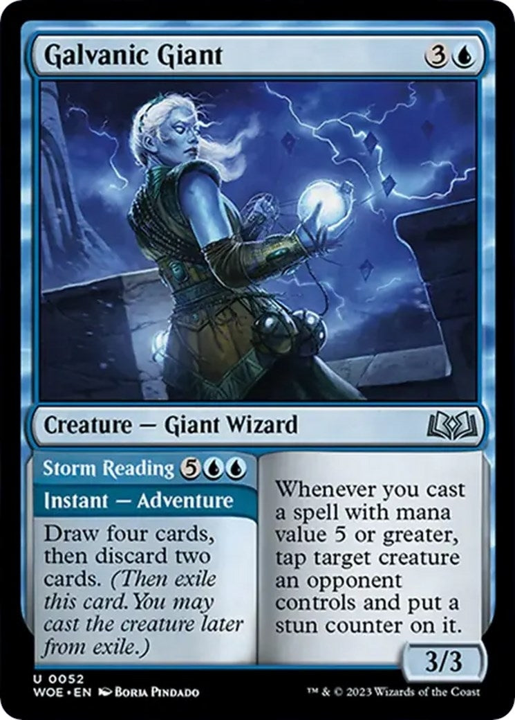 Galvanic Giant (52) [WOE] - MTG Single