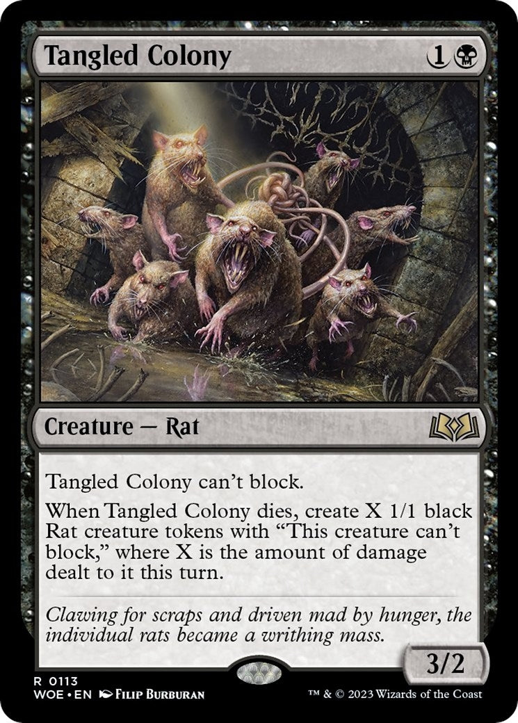 Tangled Colony (113) [WOE] - MTG Single