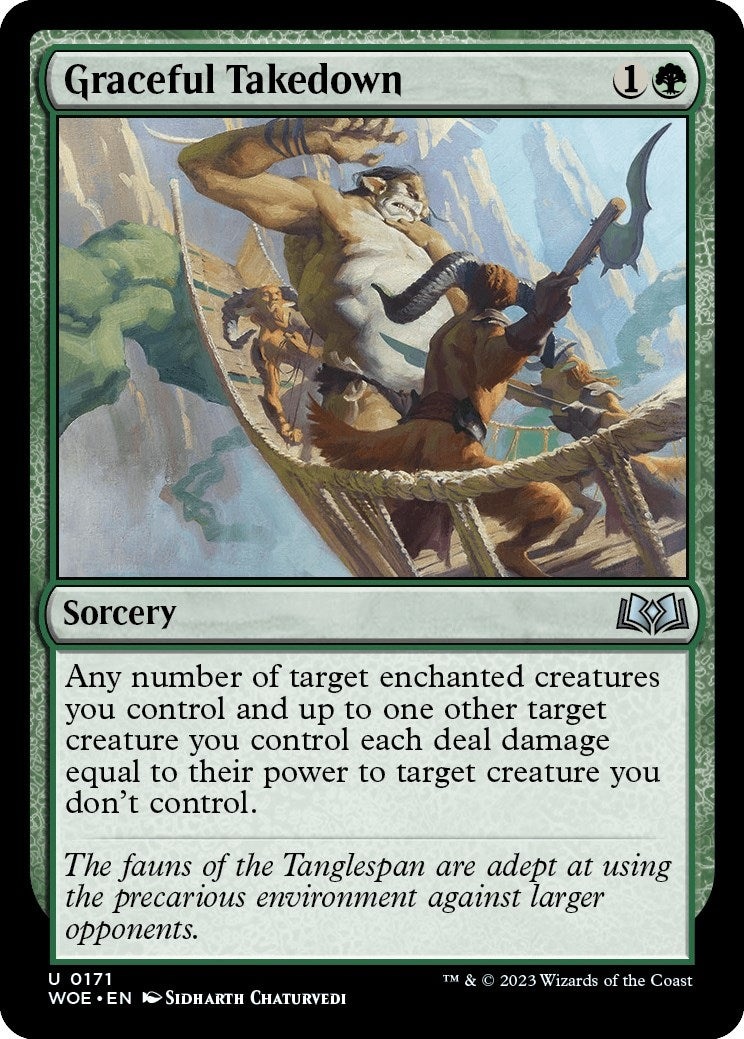 Graceful Takedown (171) [WOE] - MTG Single