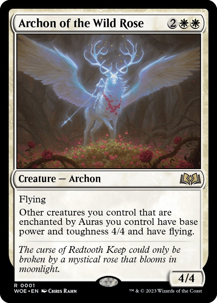 Archon of the Wild Rose (1) [WOE] - MTG Single