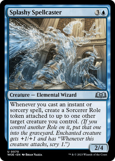 Splashy Spellcaster (70) [WOE]