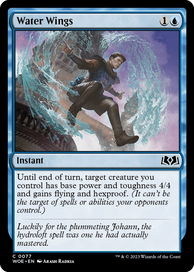 Water Wings (77) [WOE] - MTG Single