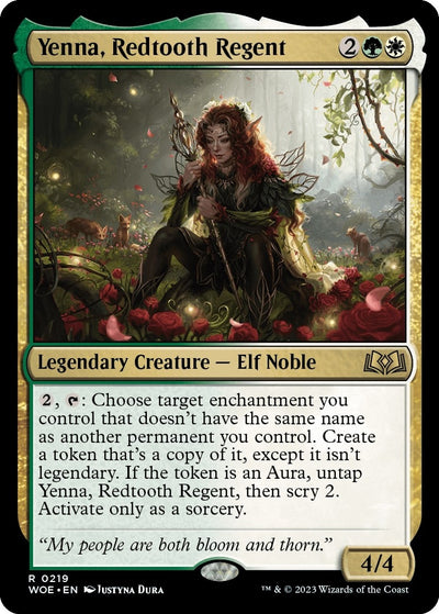 Yenna, Redtooth Regent (219) [WOE]
