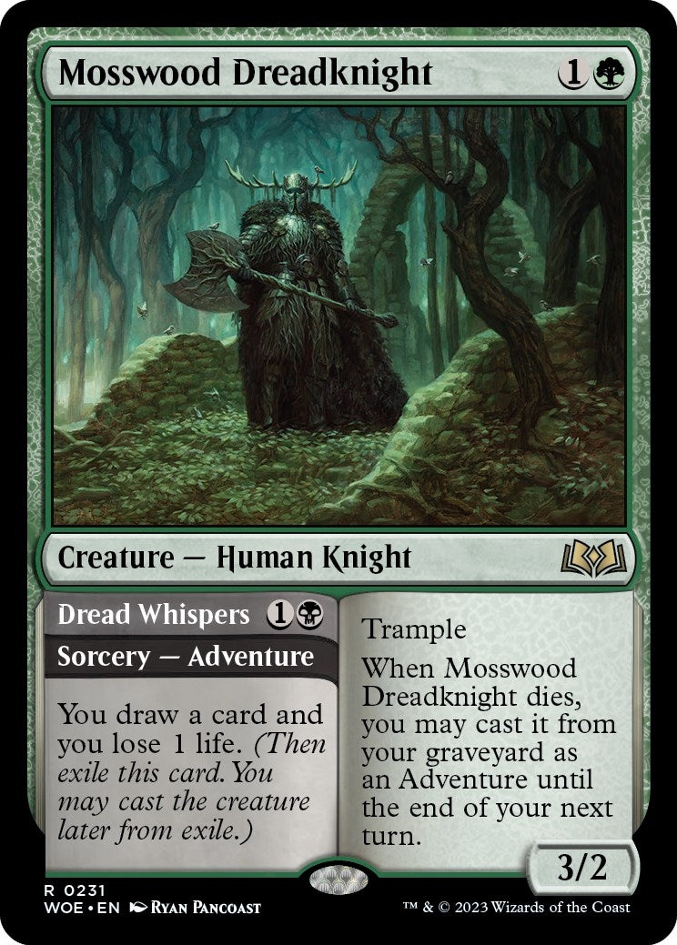 Mosswood Dreadknight (231) [WOE] - MTG Single