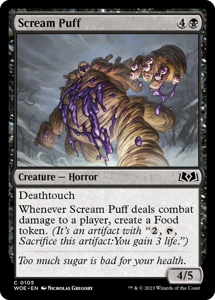 Scream Puff (105) [WOE] - MTG Single