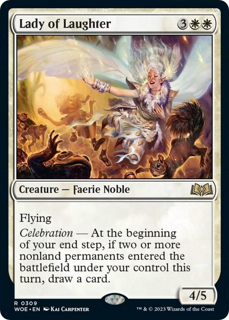 Lady of Laughter (309) [WOE] - MTG Single