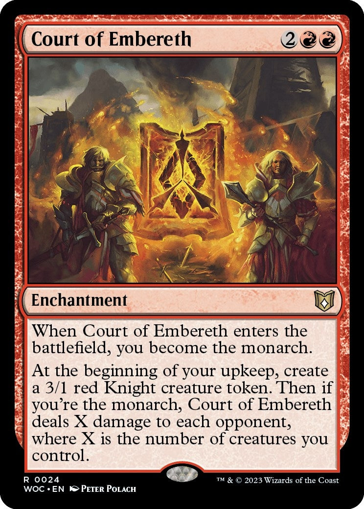 Court of Embereth (24) [WOC] - MTG Single
