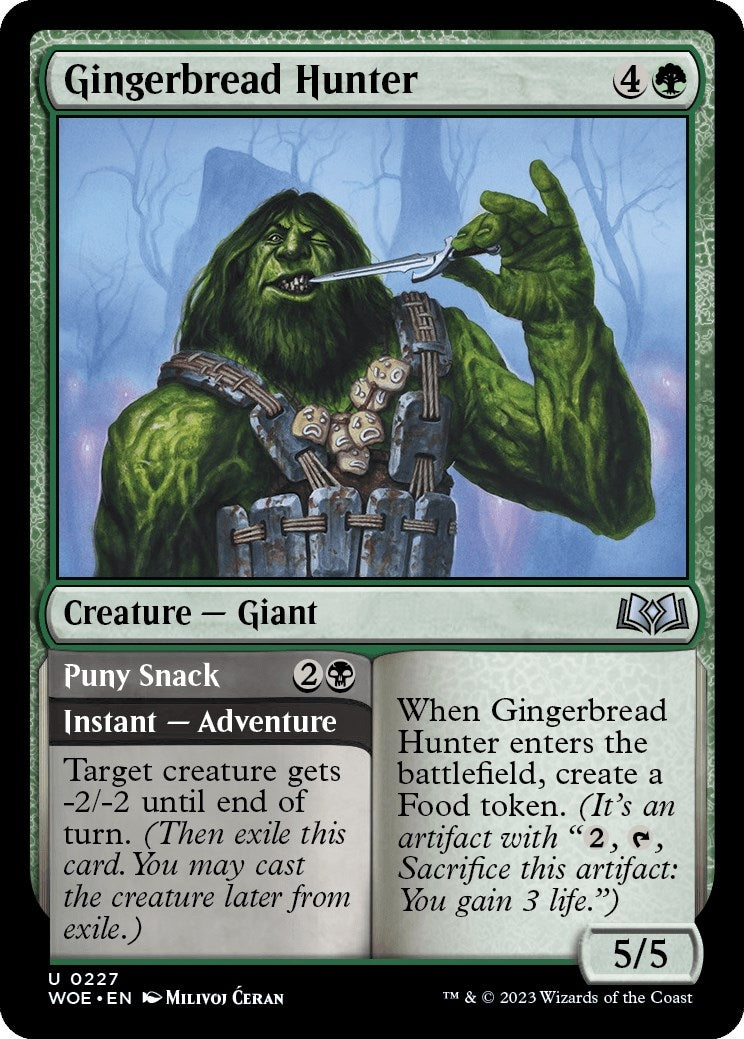Gingerbread Hunter (227) [WOE] - MTG Single