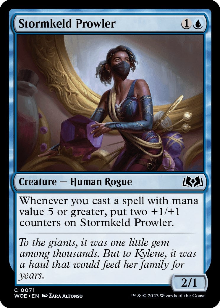 Stormkeld Prowler (71) [WOE] - MTG Single