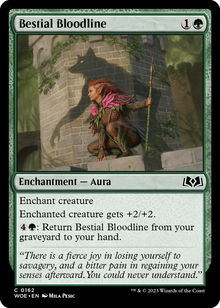 Bestial Bloodline (162) [WOE] - MTG Single