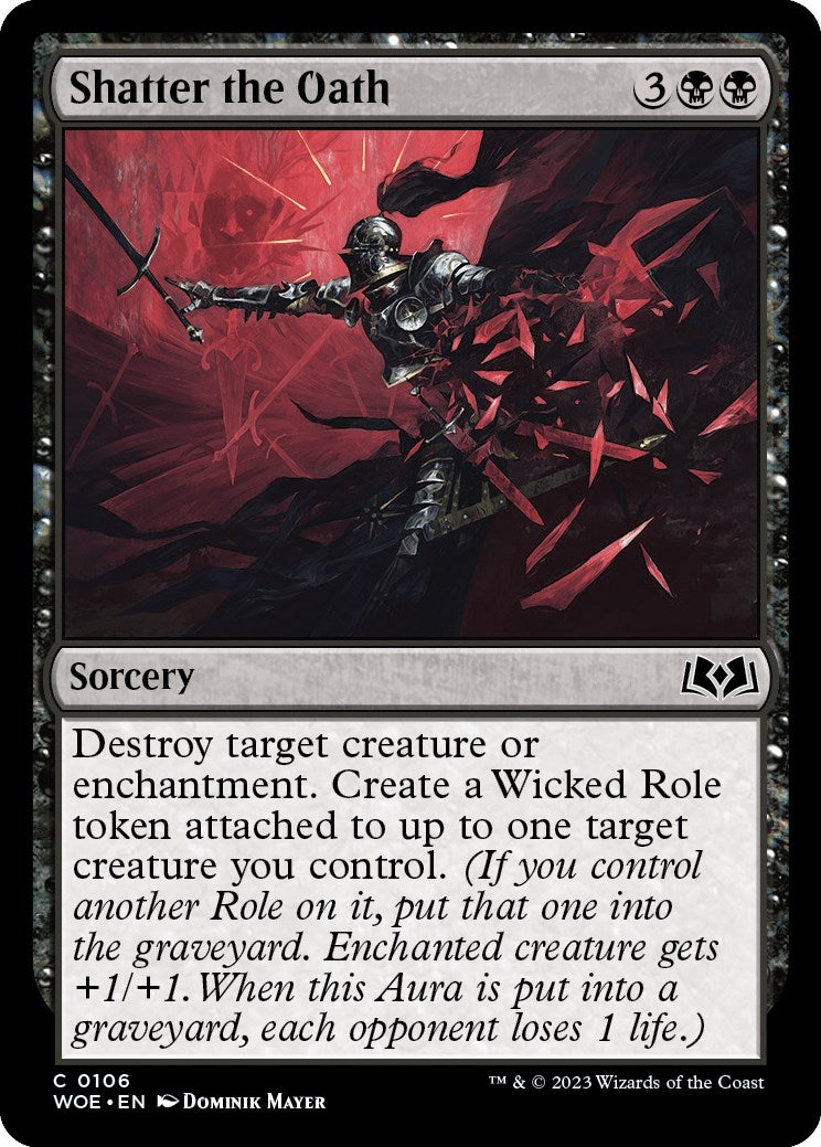 Shatter the Oath (106) [WOE] - MTG Single